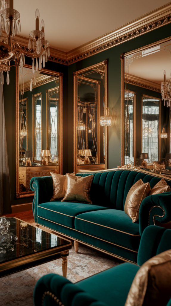 From Modern To Classic: 32 Dark Green Living Room Ideas You’ll Love