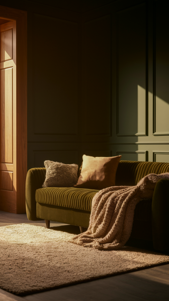 From Modern To Classic: 32 Dark Green Living Room Ideas You’ll Love