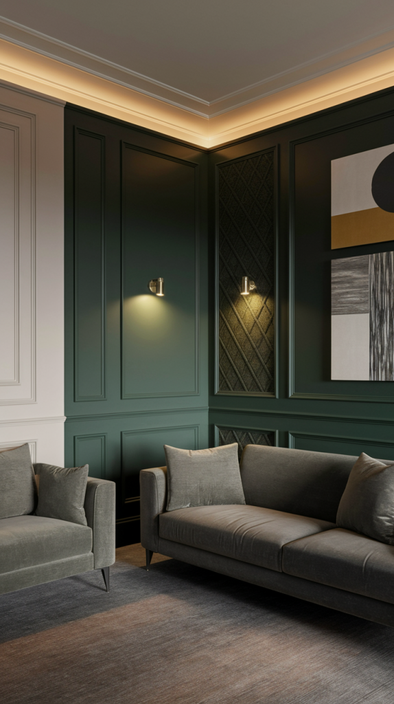 From Modern To Classic: 32 Dark Green Living Room Ideas You’ll Love