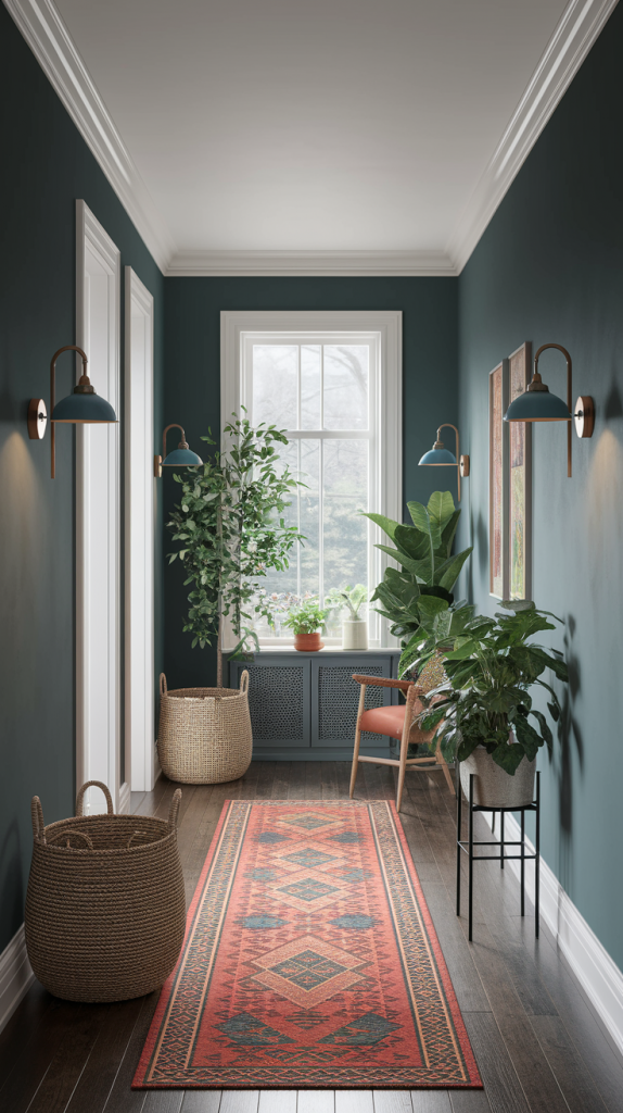 28 Dark Hallway Ideas That Turn Gloomy Corners Into Gorgeous Spaces