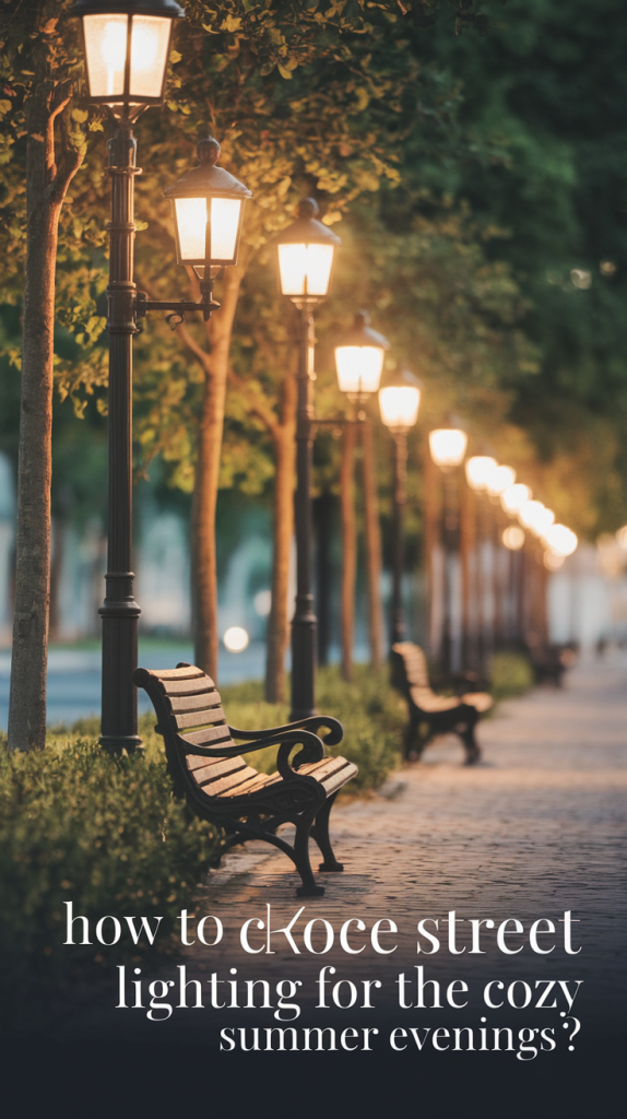 How to Choose Street Lighting for Cozy Summer Evenings in 2025?