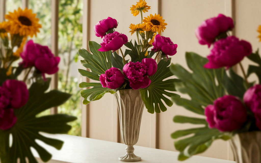 How to Properly Use Floral Arrangements in the Summer Interior?