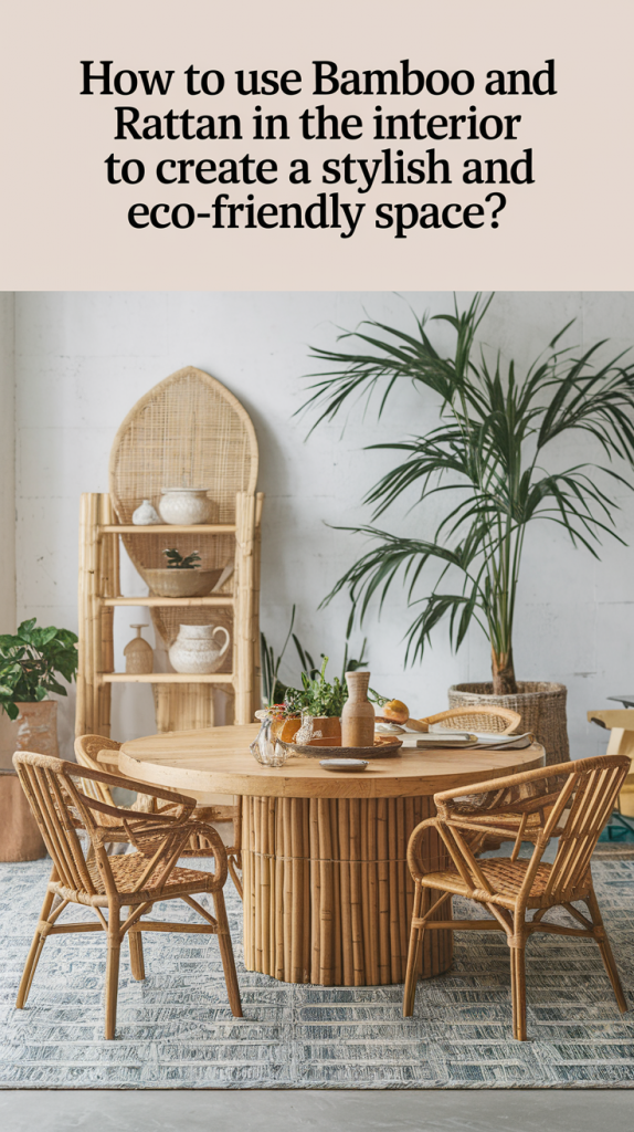 How to Use Bamboo and Rattan in Your Interior in 2025: Stylish and Eco-Friendly Ideas