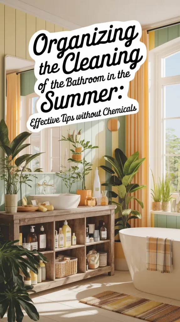 Organizing Bathroom Cleaning Without Chemicals in Summer 2025: Effective Tips