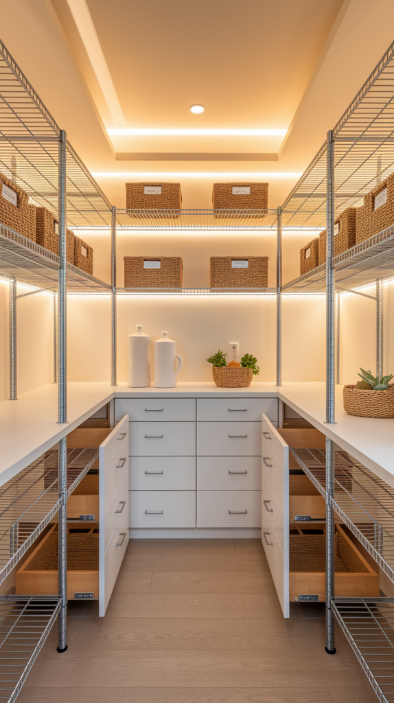 28 Stylish And Practical Pantry Ideas To Maximize Storage