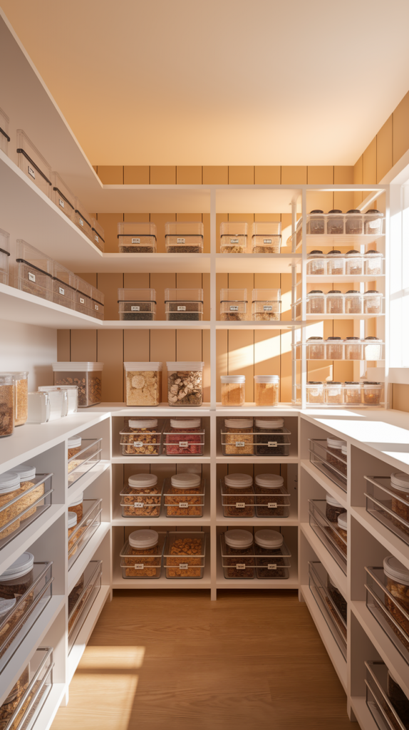 28 Stylish And Practical Pantry Ideas To Maximize Storage