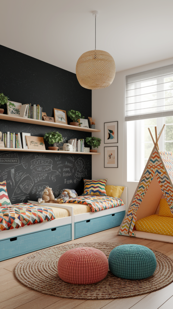 Shared Bedroom for Kids: 27 Clever Ways to Design, Divide, and Delight