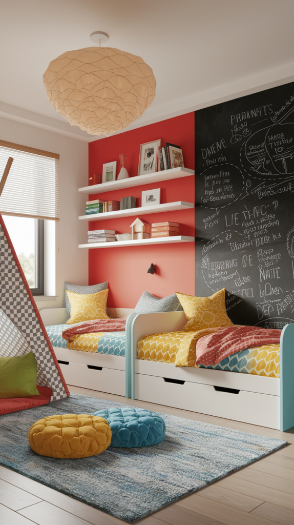 Shared Bedroom for Kids: 27 Clever Ways to Design, Divide, and Delight