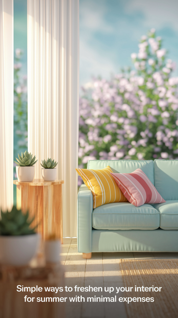 Simple Ways to Freshen Up Your Interior for Summer with Minimal Expenses 2025