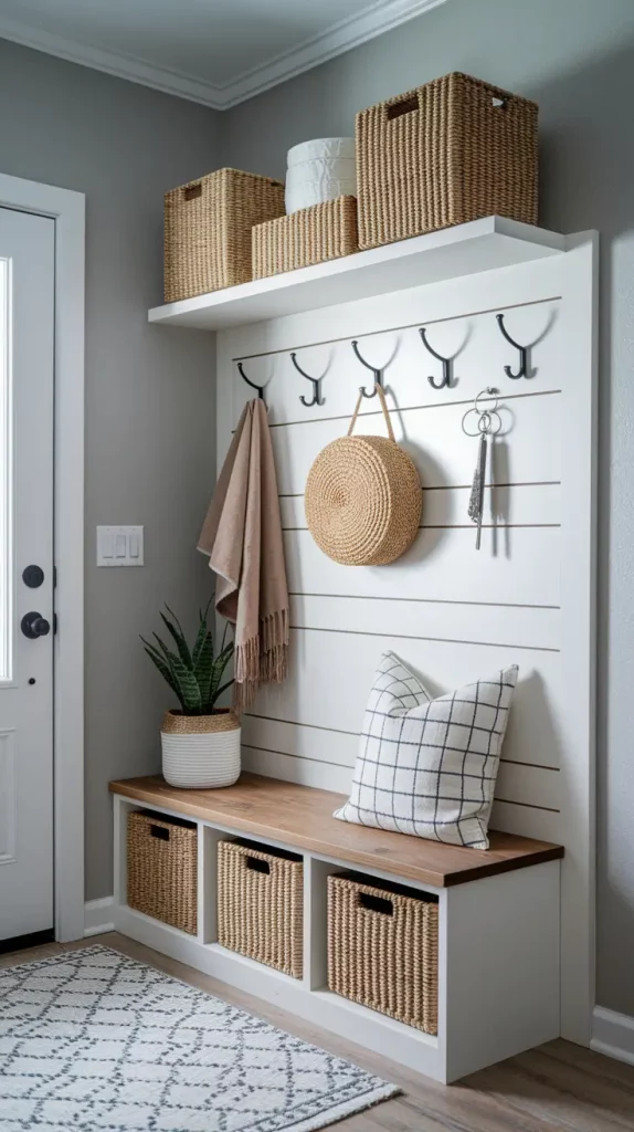28 Stylish Small Entryways Ideas To Maximize Space With Smart Storage & Decor