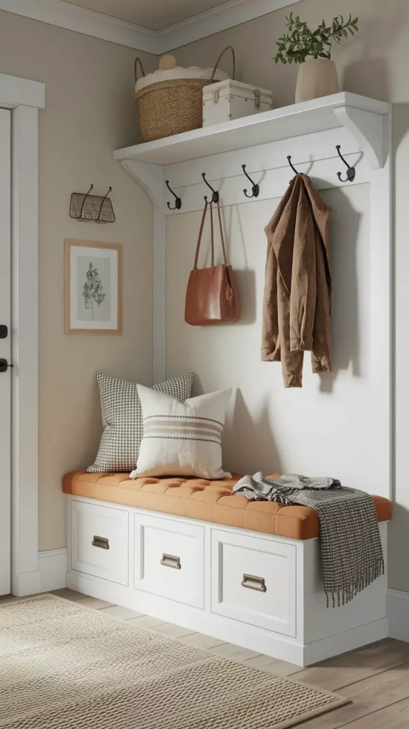 28 Stylish Small Entryways Ideas To Maximize Space With Smart Storage & Decor