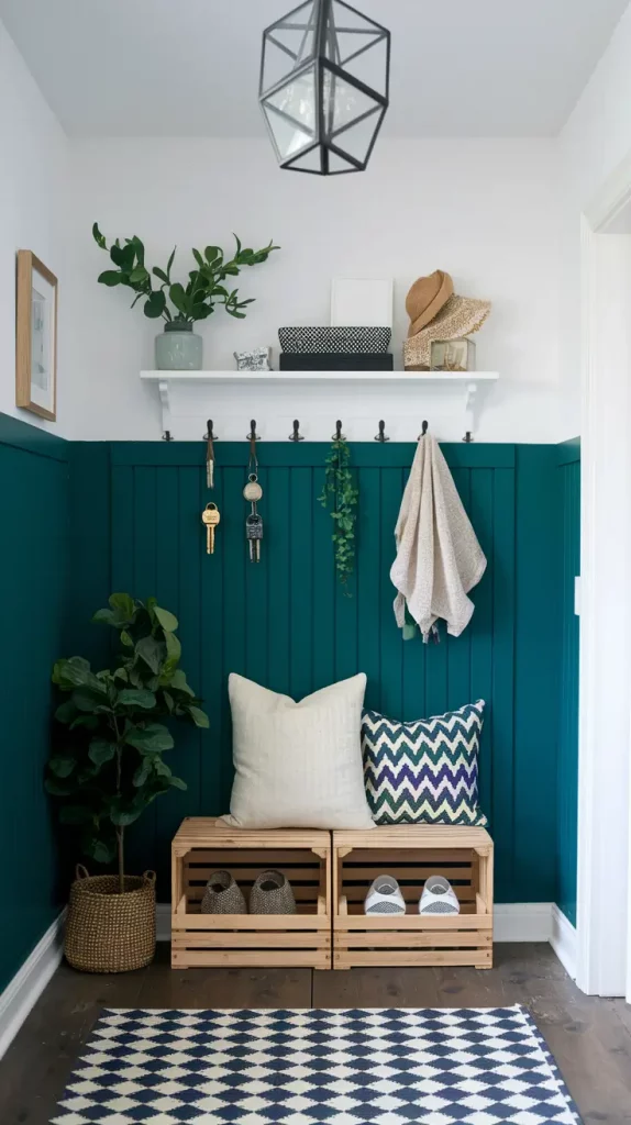 28 Stylish Small Entryways Ideas To Maximize Space With Smart Storage & Decor