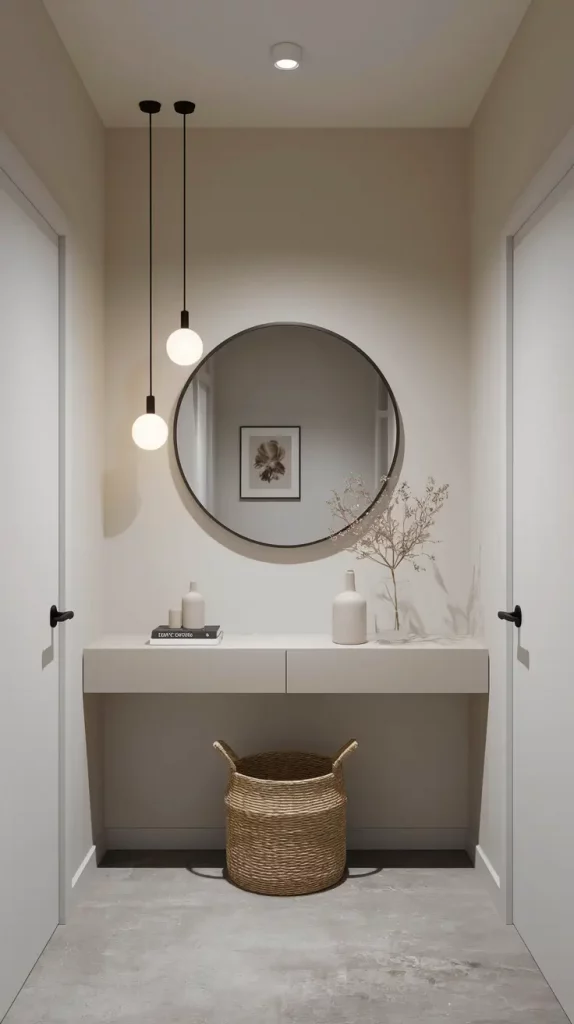 28 Stylish Small Entryways Ideas To Maximize Space With Smart Storage & Decor