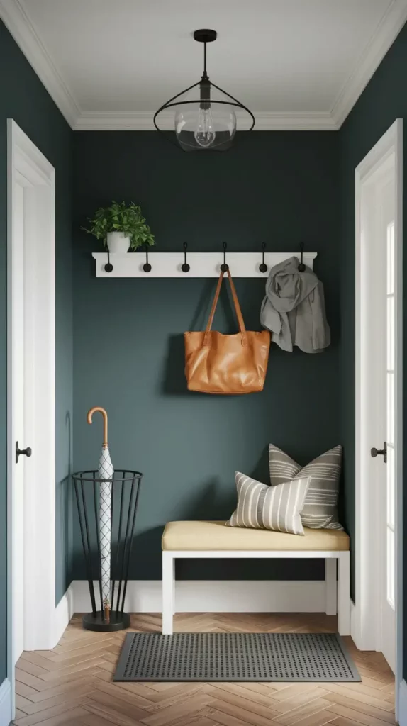 28 Stylish Small Entryways Ideas To Maximize Space With Smart Storage & Decor