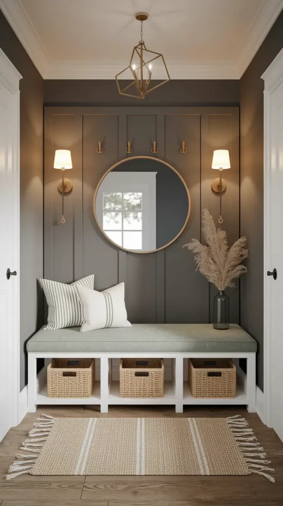 28 Stylish Small Entryways Ideas To Maximize Space With Smart Storage & Decor