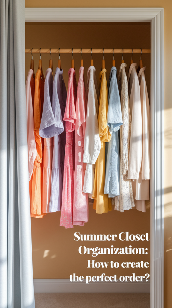 Summer Closet Organization in 2025: How to Create the Perfect Order?