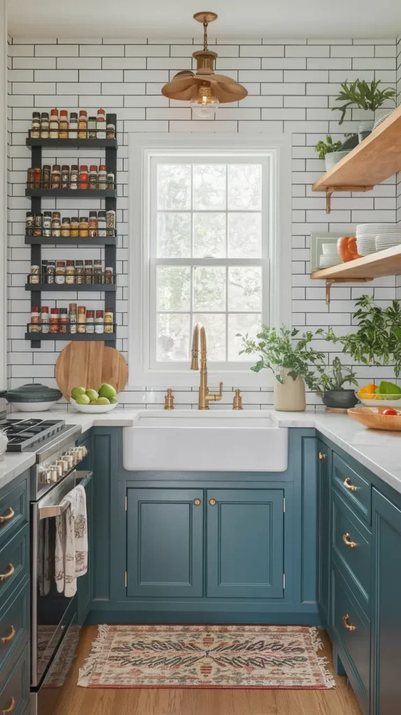 30 Brilliant Tiny Kitchen Ideas To Maximize Style, Storage, And Space