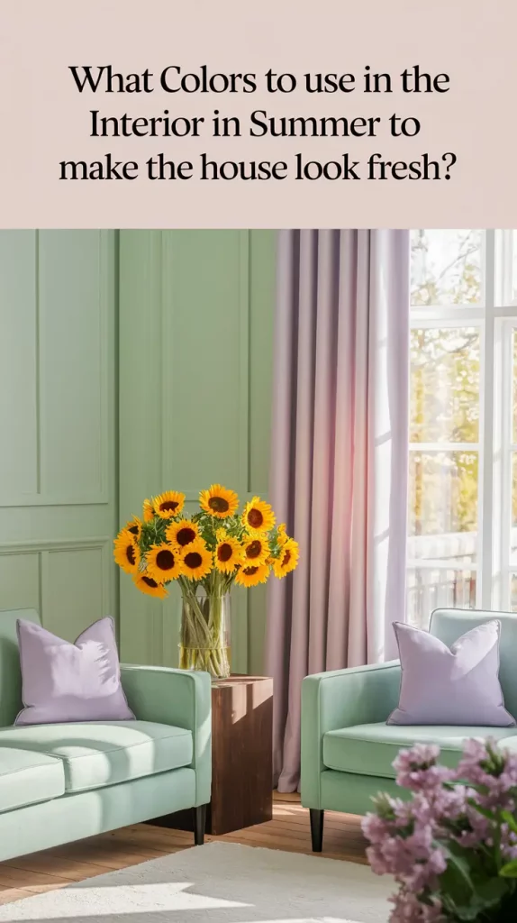 What Colors to Use in the Interior in Summer 2025 to Make Your Home Look Fresh