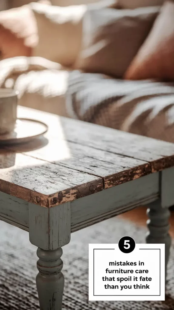 5 Furniture Care Mistakes That Ruin It Faster Than You Think (2025 Guide)