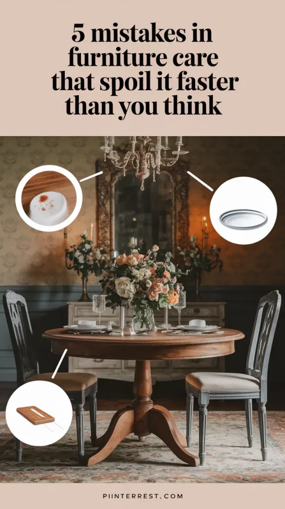 5 Furniture Care Mistakes That Ruin It Faster Than You Think (2025 Guide)