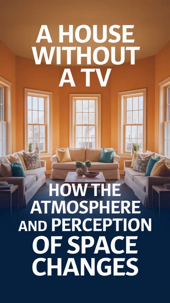 A House Without a TV: How My Space and Mindset Transformed