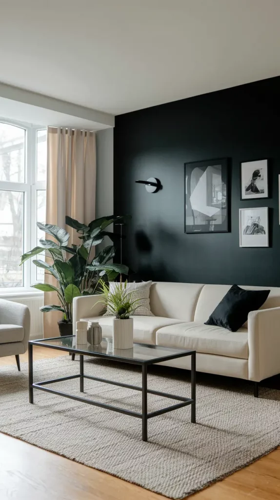 30 Black Living Room Ideas To Style A Modern, Cozy, And Bold Space