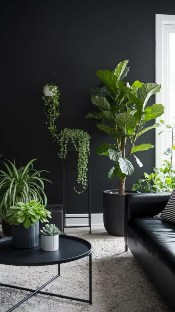 30 Black Living Room Ideas To Style A Modern, Cozy, And Bold Space