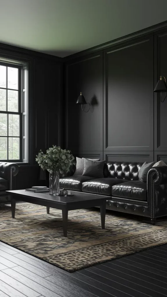 30 Black Living Room Ideas To Style A Modern, Cozy, And Bold Space
