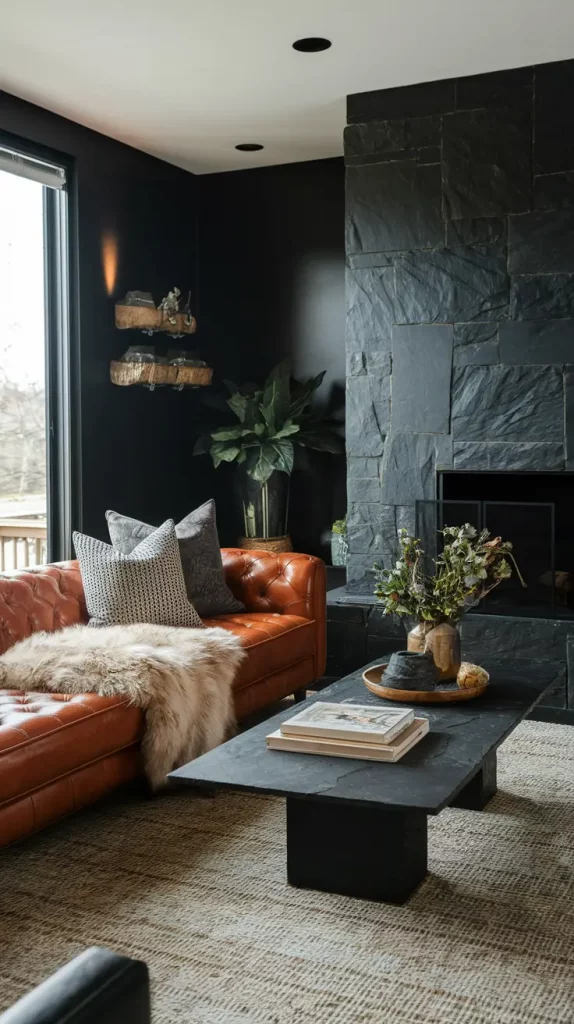 30 Black Living Room Ideas To Style A Modern, Cozy, And Bold Space