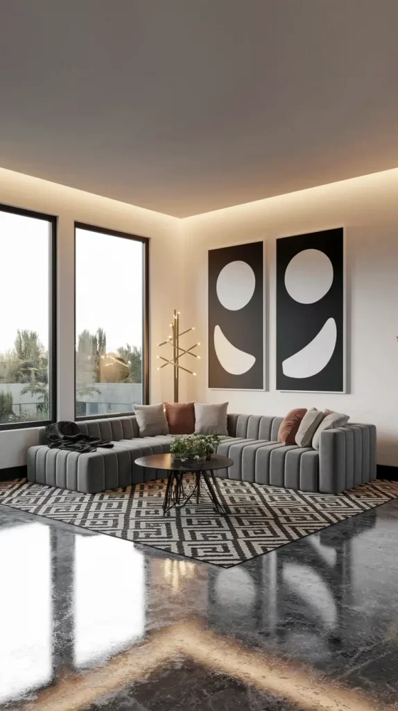 28 Concrete Floor Ideas for Stylish, Durable & Modern Living