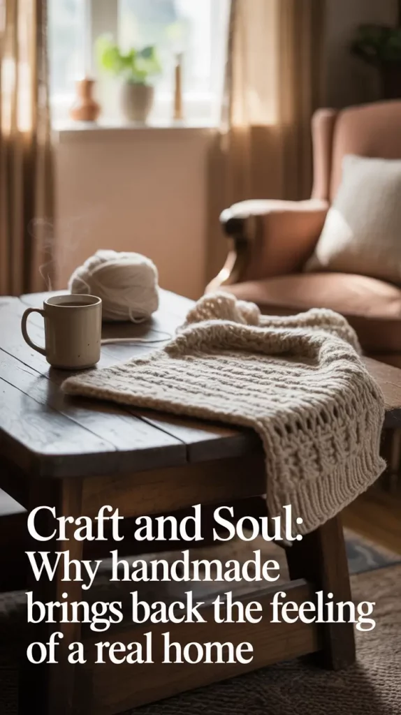 Craft and Soul: How Handmade Made My Home Feel Real Again