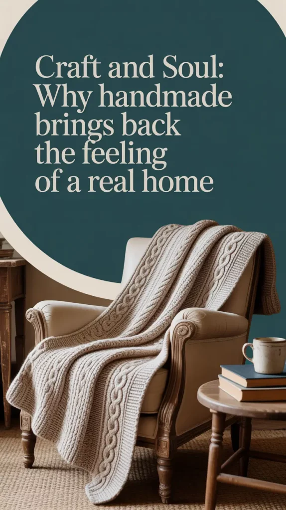 Craft and Soul: How Handmade Made My Home Feel Real Again