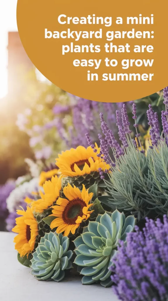 Creating a Mini Backyard Garden: Easy Summer Plants That Thrive
