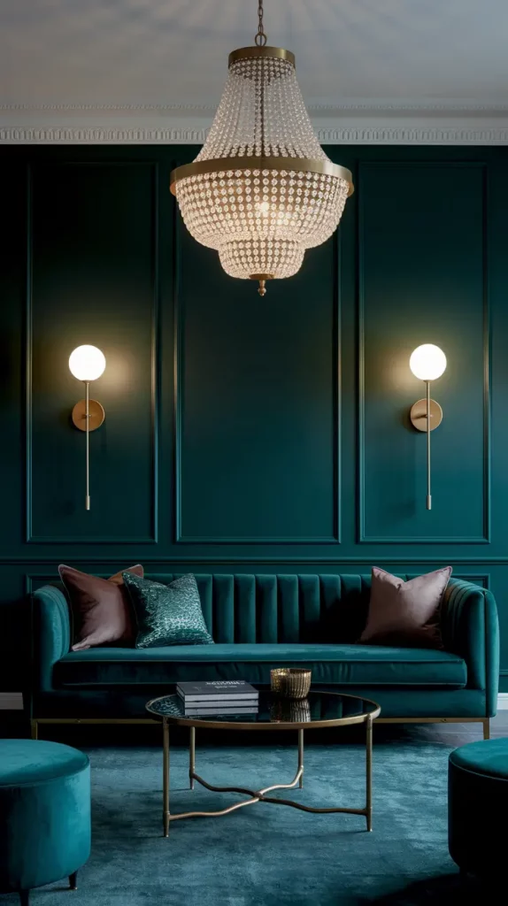 30 Dark Green Living Room Ideas That Will Transform Your Space Into a Modern Sanctuary