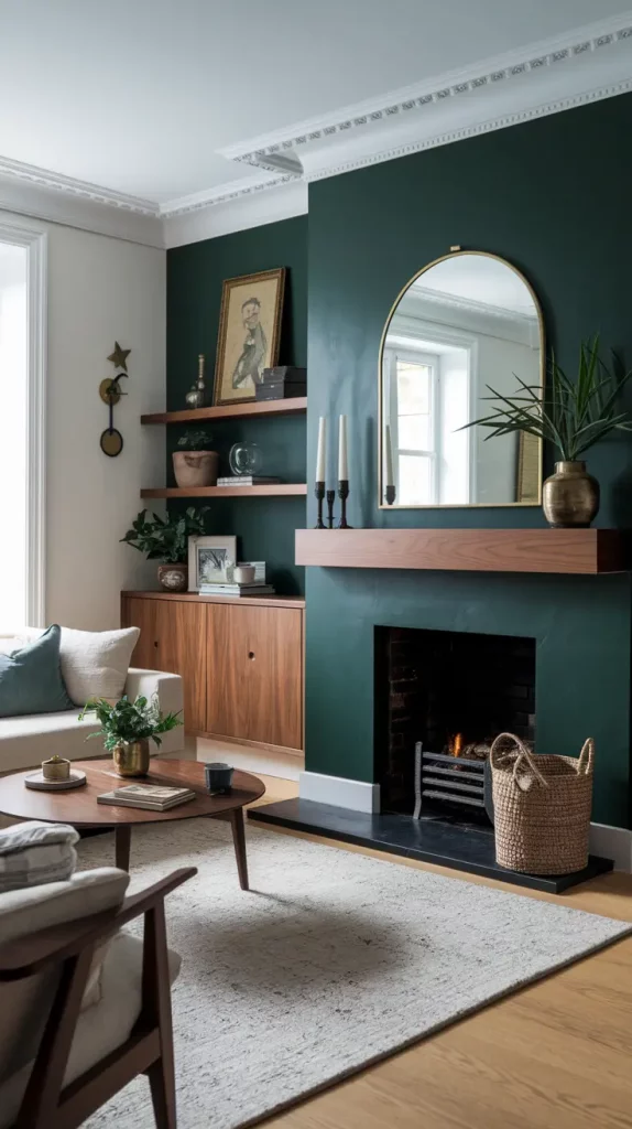 30 Dark Green Living Room Ideas That Will Transform Your Space Into a Modern Sanctuary