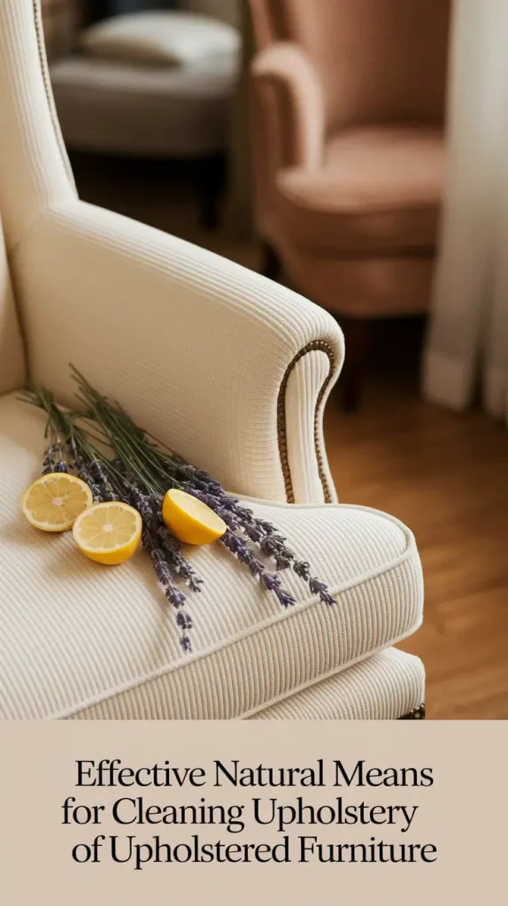 Effective Natural Upholstery Cleaning Methods for 2025: Safe Solutions That Work