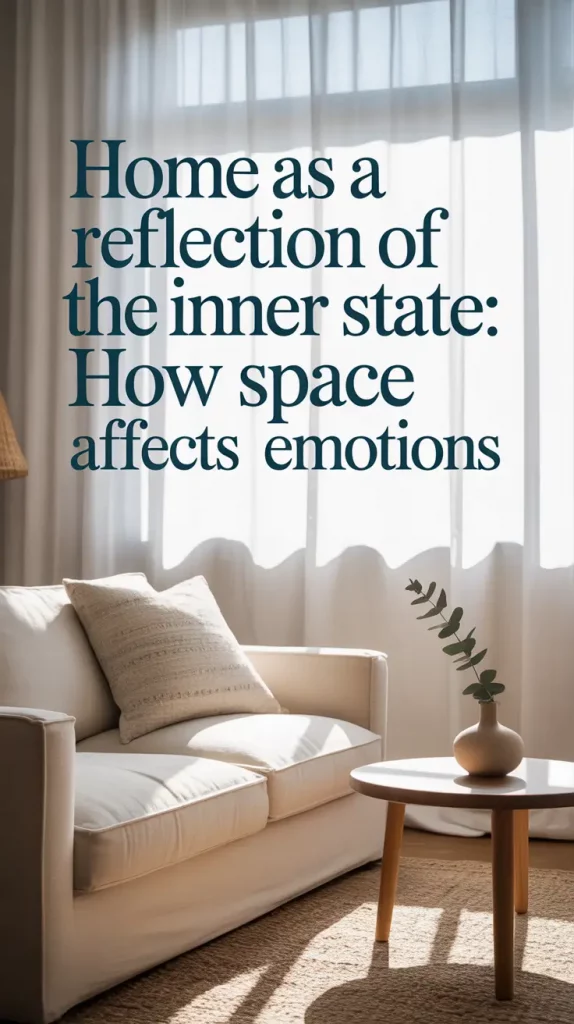 Home as a Reflection of the Inner State: How Space Affects Emotions in 2025