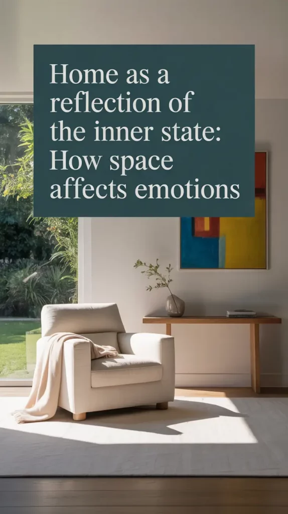 Home as a Reflection of the Inner State: How Space Affects Emotions in 2025