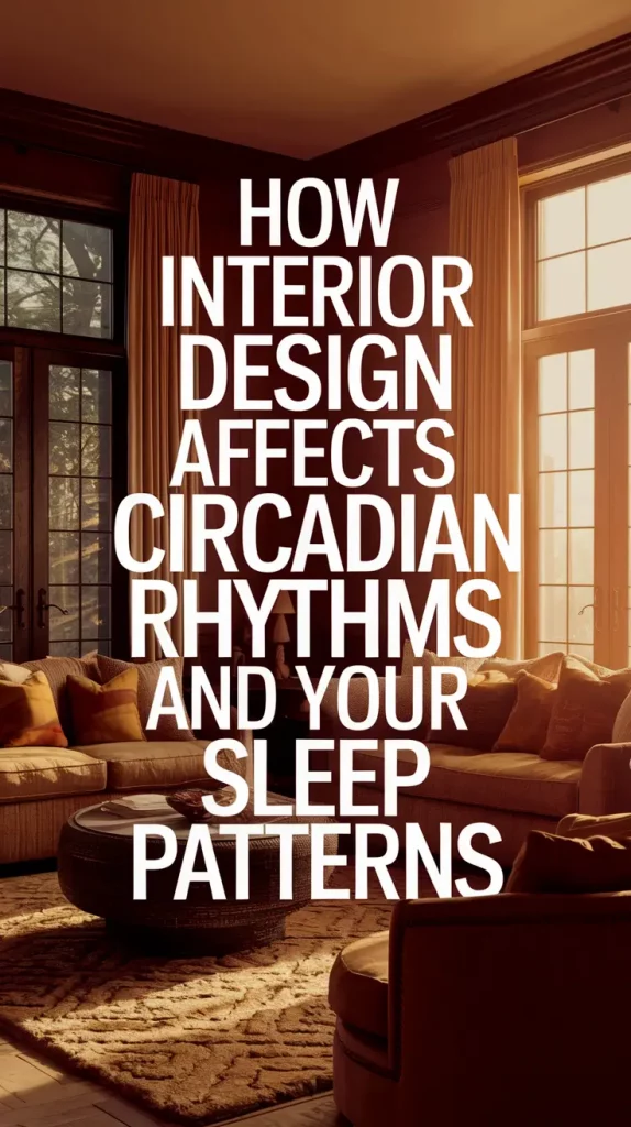 How Interior Design Affects Circadian Rhythms and Your Sleep in 2025
