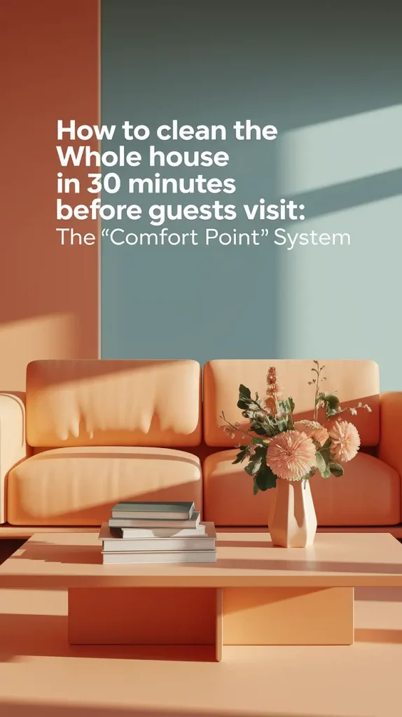 How to Clean the Whole House Fast Before Guests in 2025