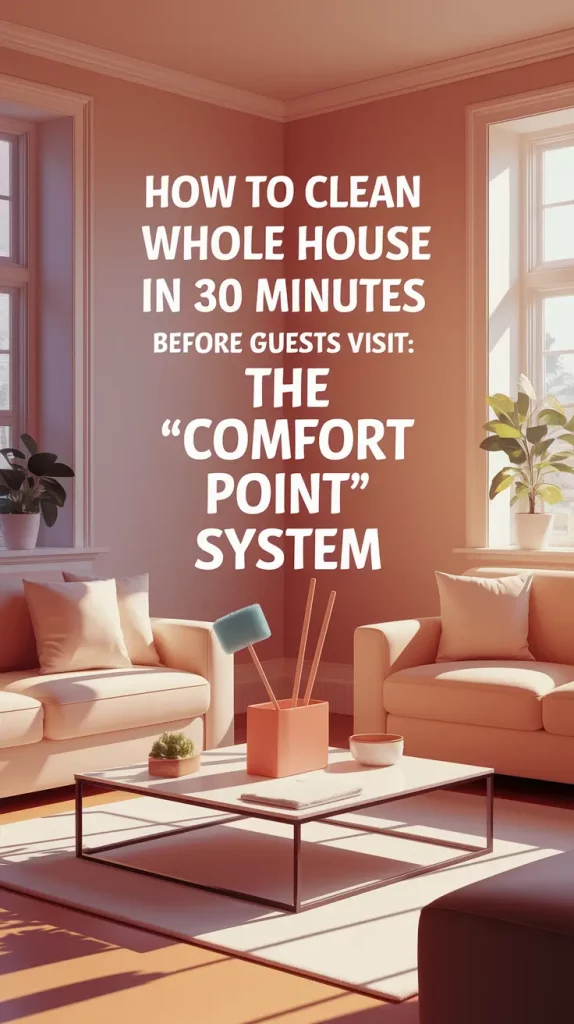 How to Clean the Whole House Fast Before Guests in 2025