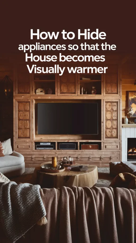 How to Hide Appliances So the House Feels Warmer Instantly