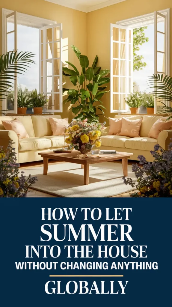How to Let Summer Into the House Without Big Changes