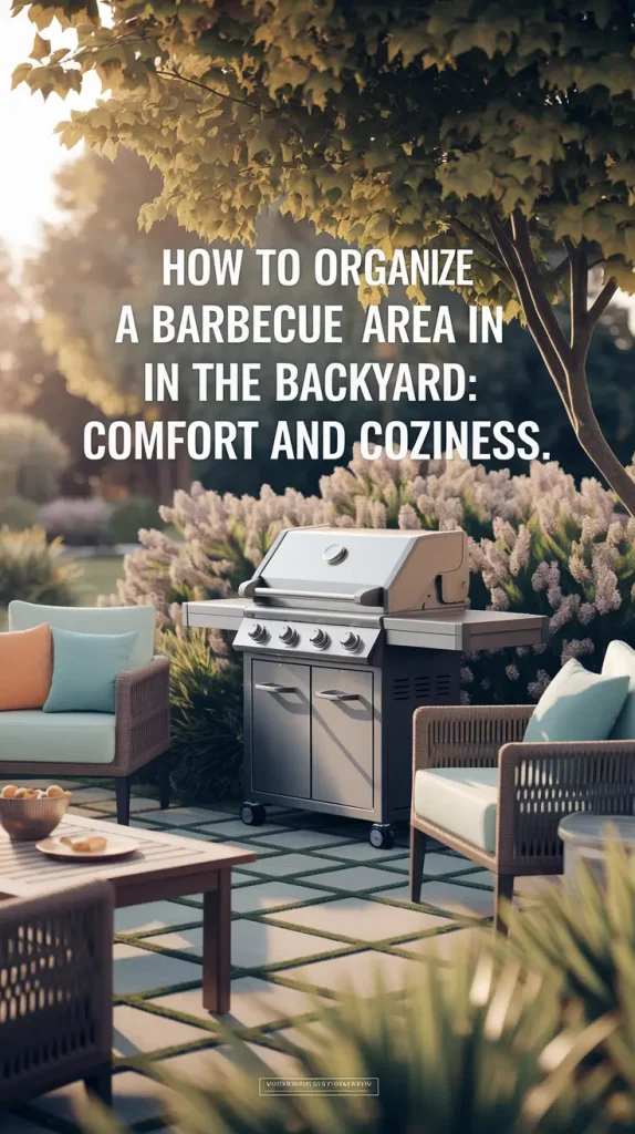 How to Organize a Backyard Barbecue Area: Comfort & Coziness