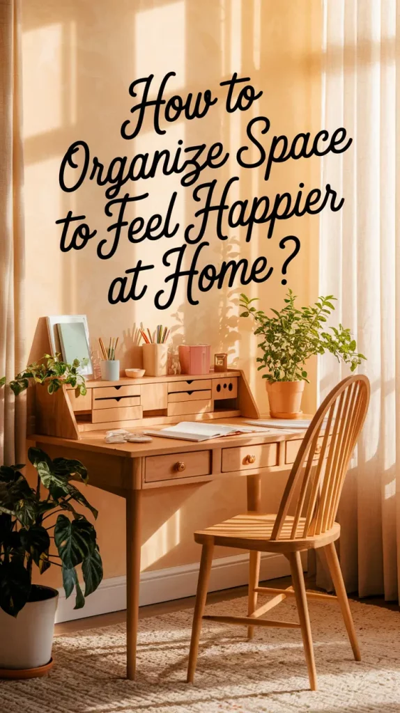 How to Organize Your Space to Feel Happier at Home in 2025