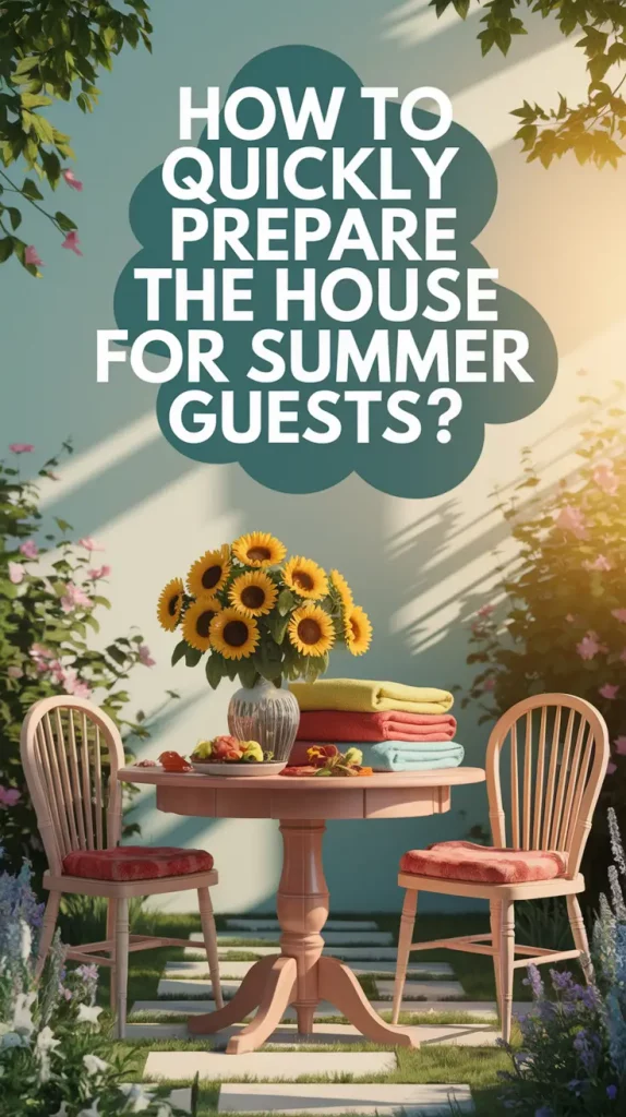 How to Quickly Prepare the House for Summer Guests: My 2025 Hosting Checklist