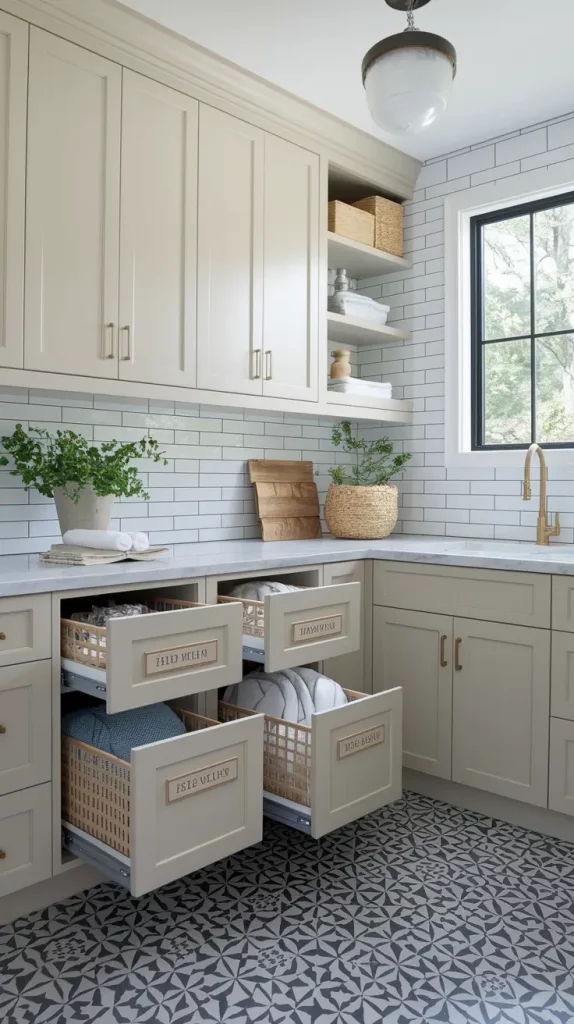 Laundry Room Cabinets And Shelves Ideas That Maximize Space & Style