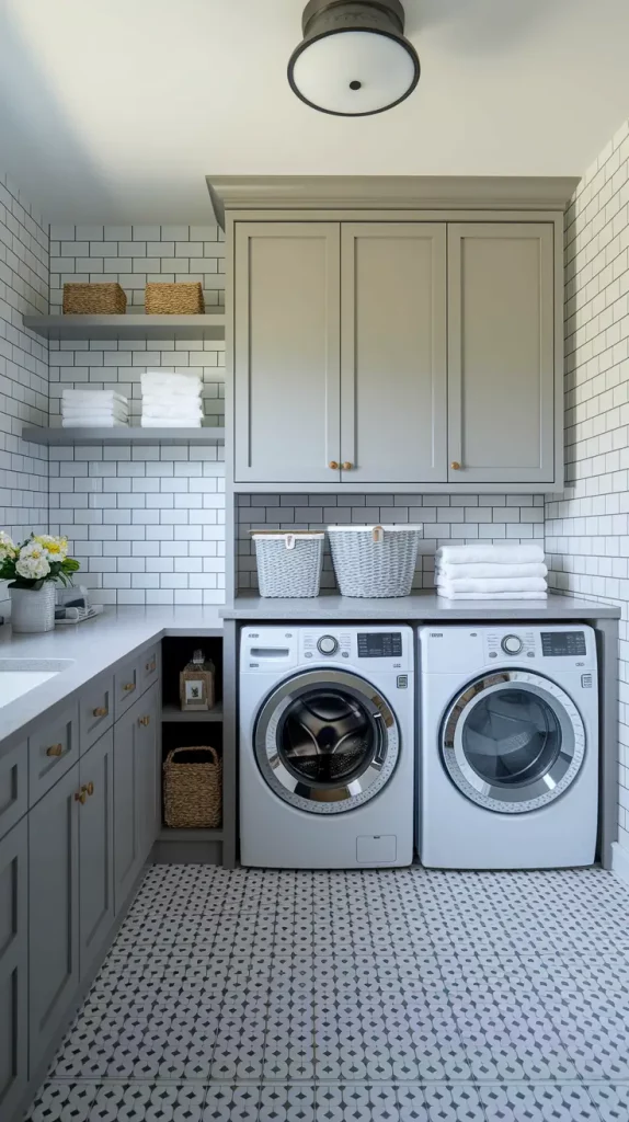 Laundry Room Cabinets And Shelves Ideas That Maximize Space & Style