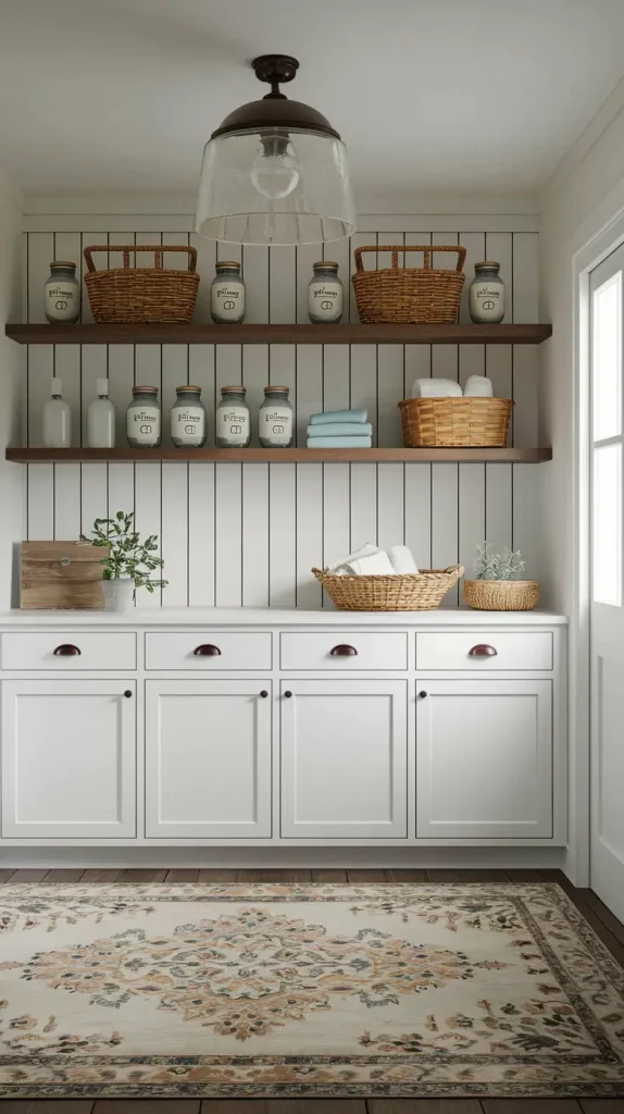 Laundry Room Cabinets And Shelves Ideas That Maximize Space & Style