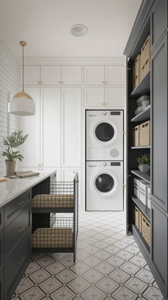 Laundry Room Cabinets And Shelves Ideas That Maximize Space & Style